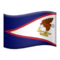 American Samoa emoji on Apple